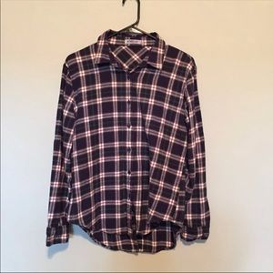 Plaid button up